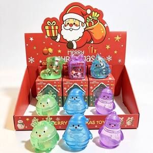 New Arrival Soft Maltose Christmas Squeeze Toy Cute Sensory <b>Fidget</b> Novelty Gift Slow Rebound Squishy Wholesale - Product Image 2