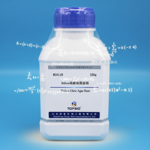 Base d'agar oléique Dubos utilisée pour l'isolement et la culture de Mycobacterium Tuberculosis - Product Image 1