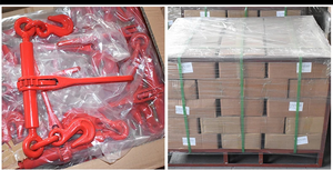 ตัวรัดโซ่แบบก้านโยกชนิดดรอปฟอร์จ G80 รุ่นมาตรฐาน OEM/ODM สำหรับรัดโซ่ลากจูง ตัวรัดโซ่แบบรัตเช็ต สายรัดโซ่ L - Product Image 6