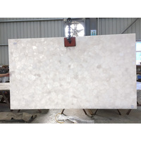 Muestra gratis para la más popular Venta caliente Translúcido Blanco Jade Onix Losa de cristal y azulejo de mármol