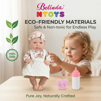 Poupées Bébé Reborn Réalistes Belinda OEM pour Enfants, 11 Pouces, en Vinyle Souple, Jouets et Cadeaux