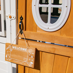Maison de jeu en bois pour enfants, jouet d'extérieur pour cour, jardin, parc - Product Image 2