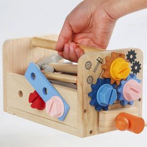 STEM Toddler Birthday Gift Pretend Construction Bench Wooden Montessori Toys <b>Kids</b> <b>Tool</b> <b>Set</b> - Product Image 5