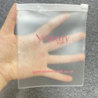 Vente en gros de petit sac pochette étanche en vinyle imprimé personnalisé pochette à fermeture éclair en plastique PVC transparent pour cadeau