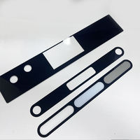 Verre trempé découpé sur mesure avec trous électroniques pour écrans LCD/LED/TV/hottes de cuisine