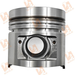 Jeu <span class=keywords><strong>de</strong></span> pistons S4S S6S 3044CT C3.4 <span class=keywords><strong>chambre</strong></span> <span class=keywords><strong>de</strong></span> <span class=keywords><strong>combustion</strong></span> renforcée anneau d'huile 53.5mm 4.5mm 234-4814 pour <span class=keywords><strong>moteur</strong></span> Caterpillar Mitsubishi - Product Image 2