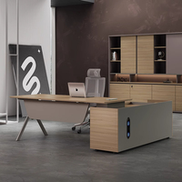 Mobilier de bureau pour chef de bureau Table de bureau exécutive pour chef d'entreprise Table de bureau de luxe pour chef d'entreprise