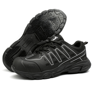 <span class=keywords><strong>Chaussures</strong></span> <span class=keywords><strong>de</strong></span> travail et <span class=keywords><strong>de</strong></span> sécurité élégantes anti-écrasement pour hommes, bottes <span class=keywords><strong>de</strong></span> randonnée sur les chantiers <span class=keywords><strong>de</strong></span> construction, légères et personnalisées, <span class=keywords><strong>vente</strong></span> à chaud - Product Image 4