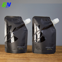 Pochette à bec cosmétique PCR personnalisée sac de shampoing gel douche pochette debout sachet PCR pochette PCR