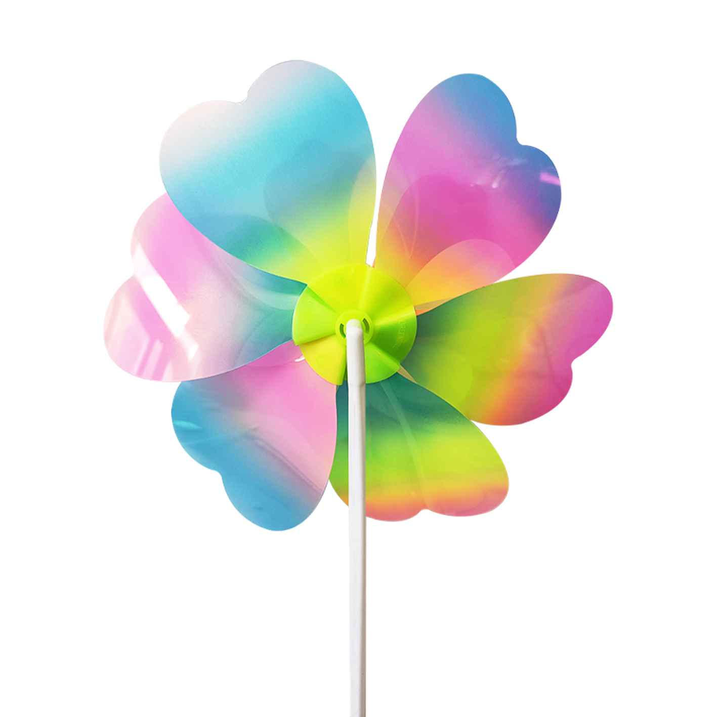 Ветряная мельница с переливающимися цветами