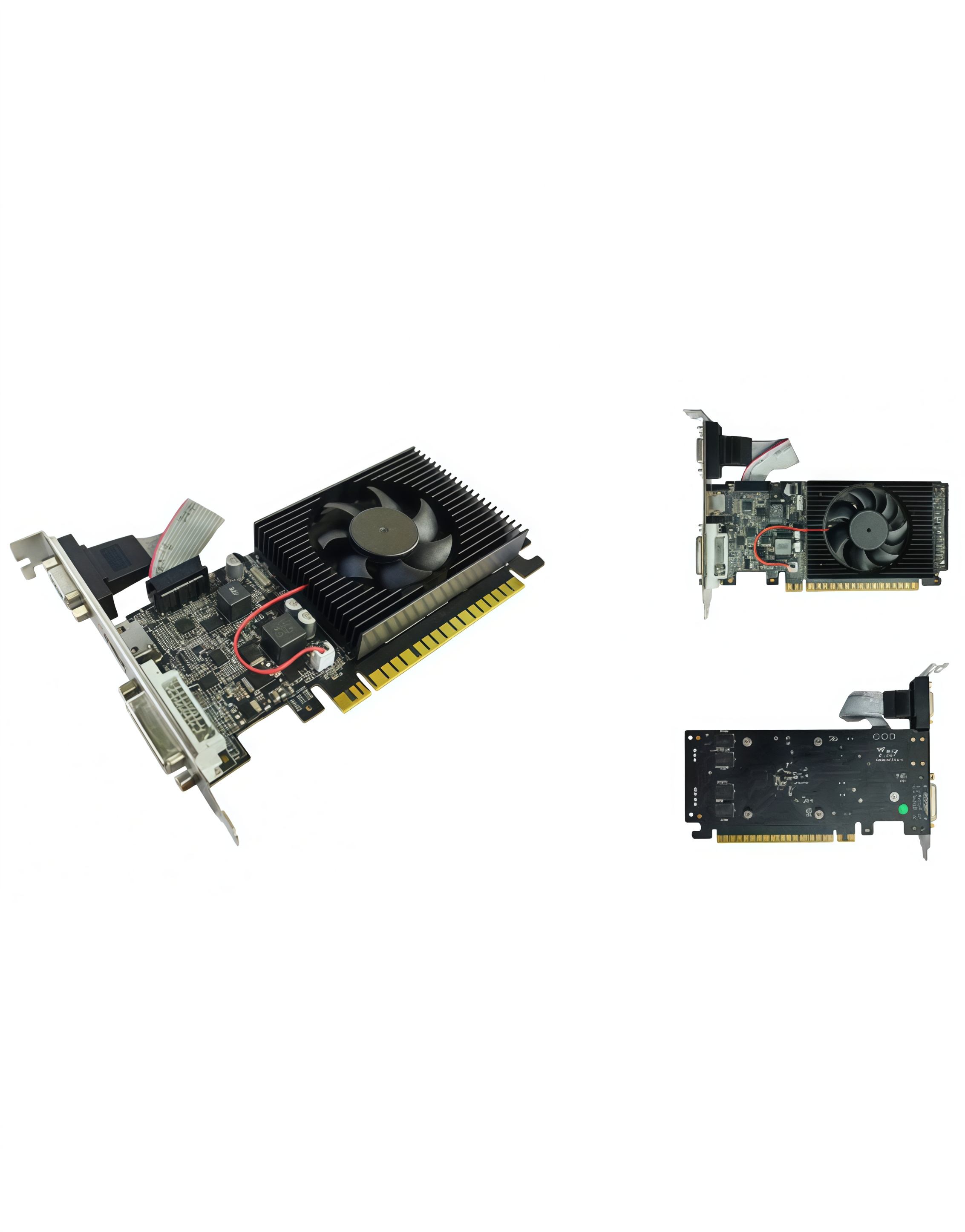 New Discrete Graphics <strong>Card</strong> with HDMI VGA DVI Interface GT610 2G/64BIT