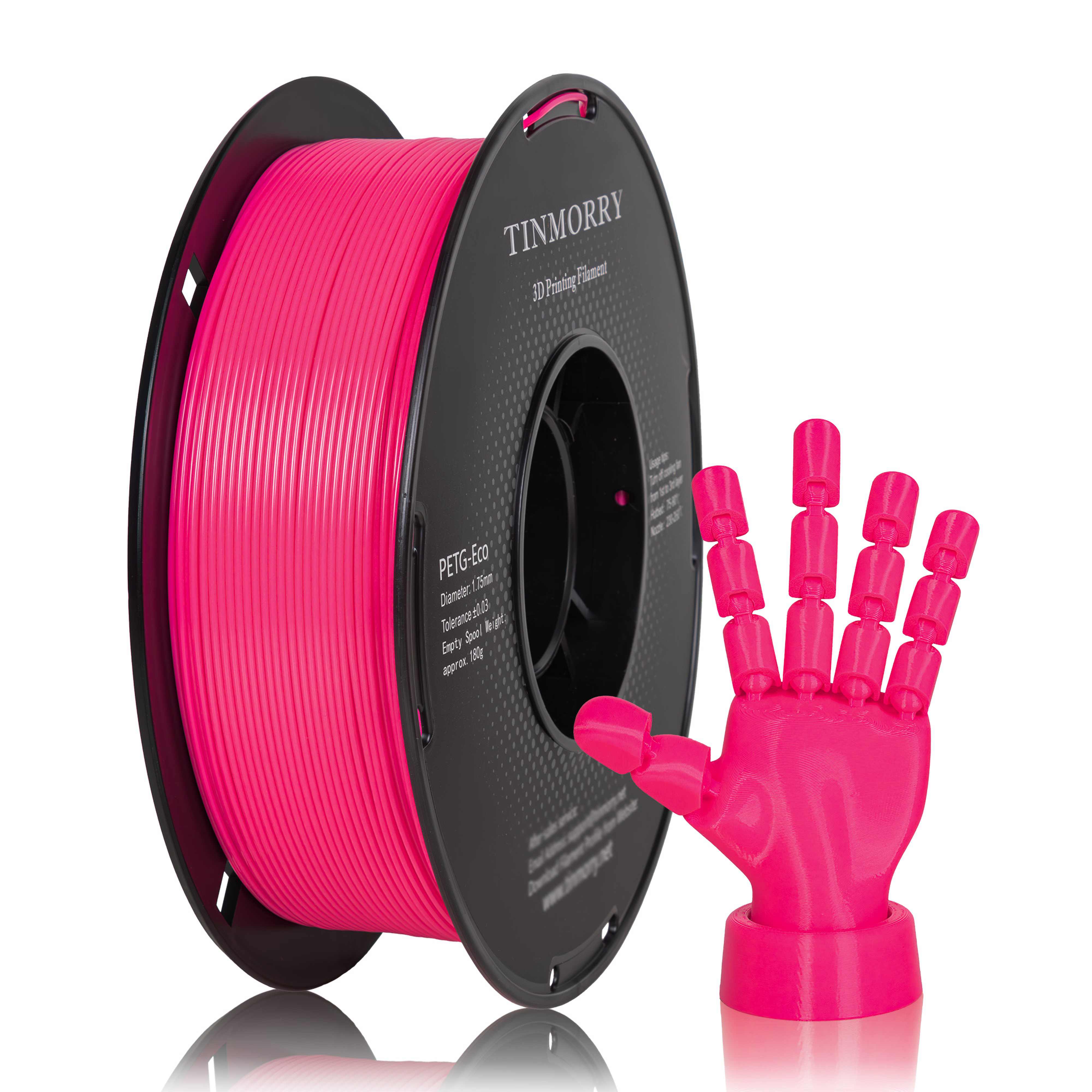 Rose rouge fluorescent