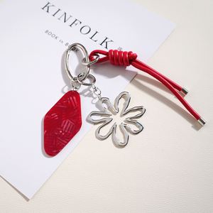DIY New Acrylic Flower <b>Keychain</b> Pendant Creative <b>Personalized</b> Bag Charm Couples and Best Friends Gifts for Bag <b>Keychain</b> - Product Image 3