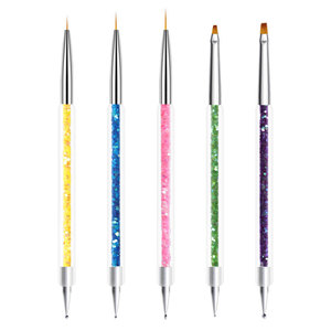 Juego de 15 Pinceles de Uñas Acrílicas Kolinsky, Herramientas para Dibujar Líneas, Puntos y Flores en Gel UV 3D para Salón - Product Image 6