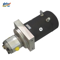 Unité hydraulique à commande manuelle et à distance filaire avec moteur horizontal AUS DC personnalisable et plusieurs vannes de commande