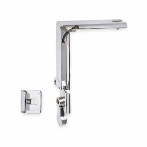 Bisagra de <span class=keywords><strong>puerta</strong></span> y ventana de aleación de aluminio plateada al por mayor con sistema basculante y giratorio, con unión de acero inoxidable, carga de 80 kg para accesorios - Product Image 5