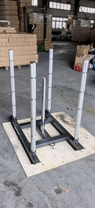 Trineo de Gimnasio POWERMAN FITNESS con Logotipo Personalizado al por Mayor, Trineo de Entrenamiento de Pesas de Acero con Asas Dobles y Accesorio de Arnés - Product Image 5