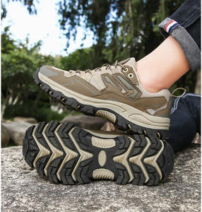 Nuevo Estilo de Zapatos de Senderismo Unisex, Zapatillas Deportivas para Exteriores, Botas de Trekking de Moda para Parejas, Parte Superior de Cuero Patentado, Resistentes a los Impactos - Product Image 1