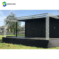 Sistema de Estructura de Iluminación de Aluminio 6082-T6 con Certificación TUV, Sistema de Montaje de Escenario de Alta Resistencia con Certificación CE para Eventos de DJ, Conciertos y Exposiciones