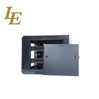 Armoire de serveur de centre de données murale 4U 19 pouces, optimisation efficace de l'espace, en acier SPCC, en stock