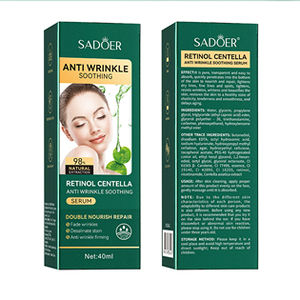 Etiqueta privada SADOER 40ml <span class=keywords><strong>Ordinary</strong></span> Centella asiatica Serum Essence Hidratante Arrugas Cara Anti Envejecimiento Facial Retinol Serum - Product Image 6