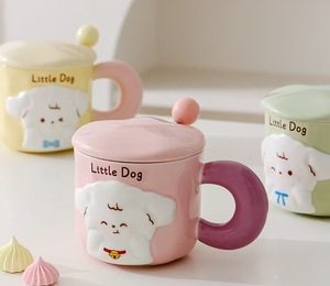 Tazas de Dibujos Animados Personalizadas al por Mayor, Tazas de Agua <span class=keywords><strong>para</strong></span> Parejas Lindas y de Gran Valor, Adecuadas <span class=keywords><strong>para</strong></span> Uso Doméstico de Niñas, <span class=keywords><strong>Regalos</strong></span> Creativos - Product Image 5