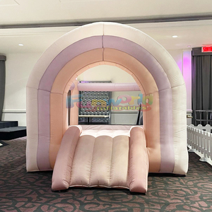 Castillo hinchable toddler rainbow bounce <b>house</b> <b>inflatable</b> commercial bouncy castle for kids - Product Image 2