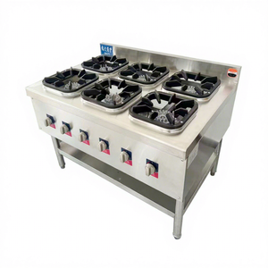 Cuisinière professionnelle VICTORY KITCHEN VCT en acier inoxydable, série de cuisinières à réduction exceptionnelle pour cantines et restaurants - Product Image 1