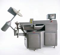 Machine à découper la viande commerciale 125L, très demandée, pour la transformation de la viande, la fabrication de saucisses, les boulettes de viande et les aliments surgelés