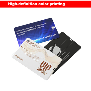 بطاقة أعمال Kdata USB بالألوان الكاملة طباعة شعبية للهدايا والإعلانات البلاستيكية 8 جيجابايت 16 جيجابايت - Product Image 5