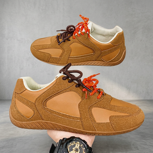 For Comparison ~ Model 060 Retro Genuine Leather Light Weight <b>Soft</b> Flexible Anti-Slip Winter Walking <b>Shoes</b> Women's Forrest Gump - Product Image 3