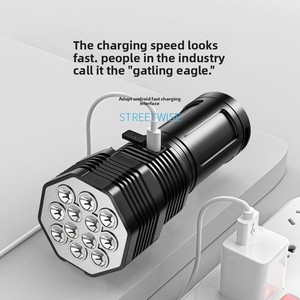 ไฟฉายข้างรถแบบ COB 12 หลอด LED สว่างพิเศษ ชาร์จ USB ได้ พกพาสะดวก ใช้สำหรับสำรวจสนาม ใช้ในชีวิตประจำวัน และใช้ในกรณีฉุกเฉิน - Product Image 3