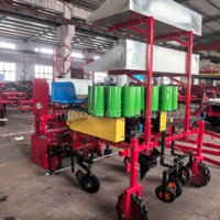 Machine tout-en-un pour le paillage, la transplantation et la fertilisation des ananas à deux rangs |   Économie de main-d'œuvre et haute efficacité