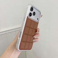 Étui de téléphone portable en cuir PU anti-chute, coque en TPU PC, protection acrylique pour iPhone 18 Pro Max 17 16 15 14 13