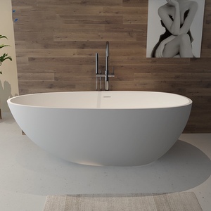 Vasca da bagno in poliestere trasparente color <span class=keywords><strong>ambra</strong></span> vasca da bagno in fusione di resina pura vasca da bagno in resina trasparente trasparente con superficie solida - Product Image 1