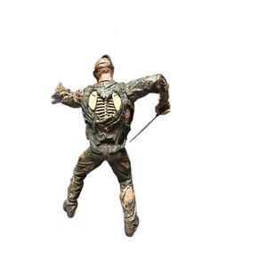 Jason màu xanh lá cây kinh dị hội trường nổi tiếng di chuyển <span class=keywords><strong>Mock</strong></span>-<span class=keywords><strong>up</strong></span> mới màu đen Thứ Sáu hành động con số thiết lập nhựa mô hình đồ chơi ODM hộp điều kiện New Jason - Product Image 5