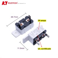 Interruptor de Circuito de Reinicio Automático KUOYUH Serie AR 12V 24V DC, Estilo Shortstop para RV, Cumple con SAE J553/UL1077A, Capacidad de Interrupción >100MOHM