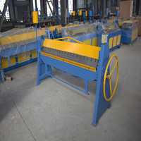 Machine pliante en plaque métallique de 2m, manuel, feuille de Type manuel