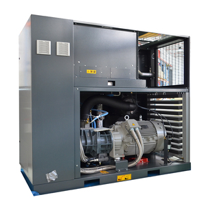 <span class=keywords><strong>Compresor</strong></span> de <span class=keywords><strong>Aire</strong></span> Industrial de Tornillo <span class=keywords><strong>Silencioso</strong></span> Atlas Copco de 90 kW, 125 hp, GA90VSD+, Bomba de Engranajes Principal, Nuevo, 380 V, 10 Bares de Presión - Product Image 2