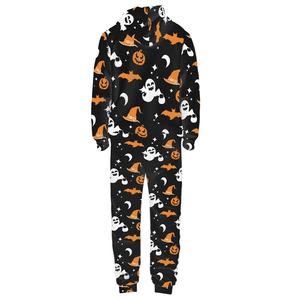 Encantador <span class=keywords><strong>Halloween</strong></span> fantasma diseños mono pijamas <span class=keywords><strong>para</strong></span> mujeres adulto Onesie pijamas Cosplay ropa de casa ropa de dormir mono <span class=keywords><strong>disfraz</strong></span> niñas - Product Image 4