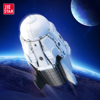 JIESTAR JJ9232 850PCS Serie Espacial Tianlong 2, Bloques de Construcción de la Nave Espacial, Modelo de Juguete Educativo Técnico, Regalo Festivo