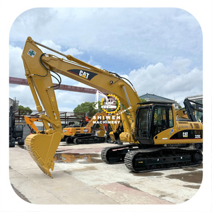 Excavadora Usada Cat325c con Motor Cat 3066TA, Capacidad de Cucharón de 1.4m³, Excavadora de Orugas Grande de Segunda Mano, Certificación CE EPA, Cat330 - Product Image 1