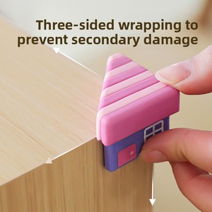 <span class=keywords><strong>Protection</strong></span> d'angle <span class=keywords><strong>de</strong></span> <span class=keywords><strong>table</strong></span>, bande anti-collision en PVC en forme <span class=keywords><strong>de</strong></span> L, autocollant <span class=keywords><strong>de</strong></span> sécurité souple pour <span class=keywords><strong>coin</strong></span> <span class=keywords><strong>de</strong></span> lit pour bébés et enfants, angle droit - Product Image 5