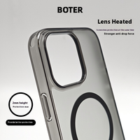 Coque de téléphone PC antichoc avec coussin d'air et chargement magnétique sans fil pour iPhone OnePlus, fabricant OEM ODM Chine