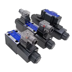 Yuken dsg-01-3c60 hidrolik yönlü solenoid kontrol valfi 12v 24vdc çift etkili uygun