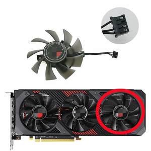 Nouveau ventilateur de refroidissement 75MM T128015SH de remplacement pour carte graphique ASROCK AMD Radeon RX 5600 XT Phantom Gaming D3 6G OC - Product Image 6