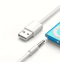 Kabel data antarmuka 3.5mm ke USB untuk mendengarkan musik di ponsel