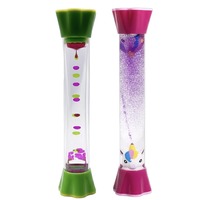 Jouets sensoriels à mouvement liquide en spirale de bureau personnalisés et colorés, minuterie à huile liquide, jouets sensoriels pour enfants autistes, mouvement liquide sensoriel