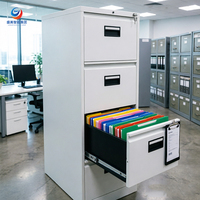 Armoire de classement verticale en acier laminé à froid de haute qualité, résistante à la rouille, équipement de bureau pour une utilisation quotidienne