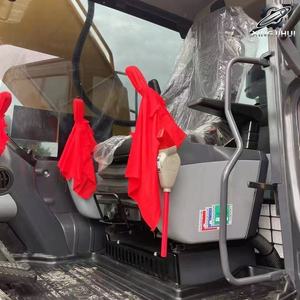 Excavatrice sur chenilles Komatsu PC220 d'occasion, 22 tonnes, godet de 1,1 m³, marque japonaise, grande excavatrice de construction d'origine, faible nombre d'heures, certifiée CE - Product Image 4